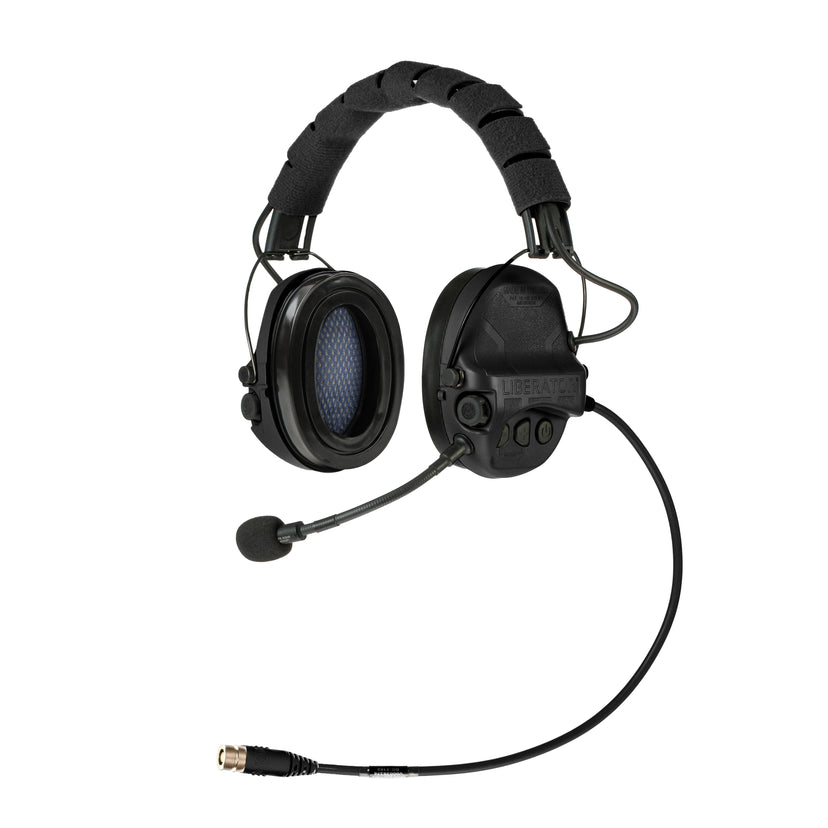 LIBERATOR® V Advanced Dual Comm Headset Only with Hearing Protection - Safariland