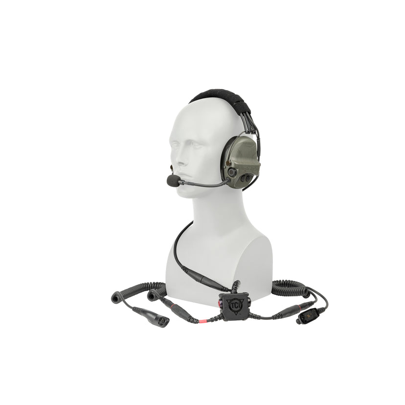 LIBERATOR® V Advanced Dual Comm Headset with Hearing Protection and PTT System - Safariland