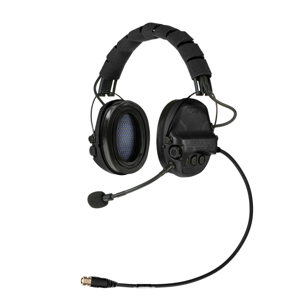 LIBERATOR® V Advanced Dual Comm Headset with Hearing 