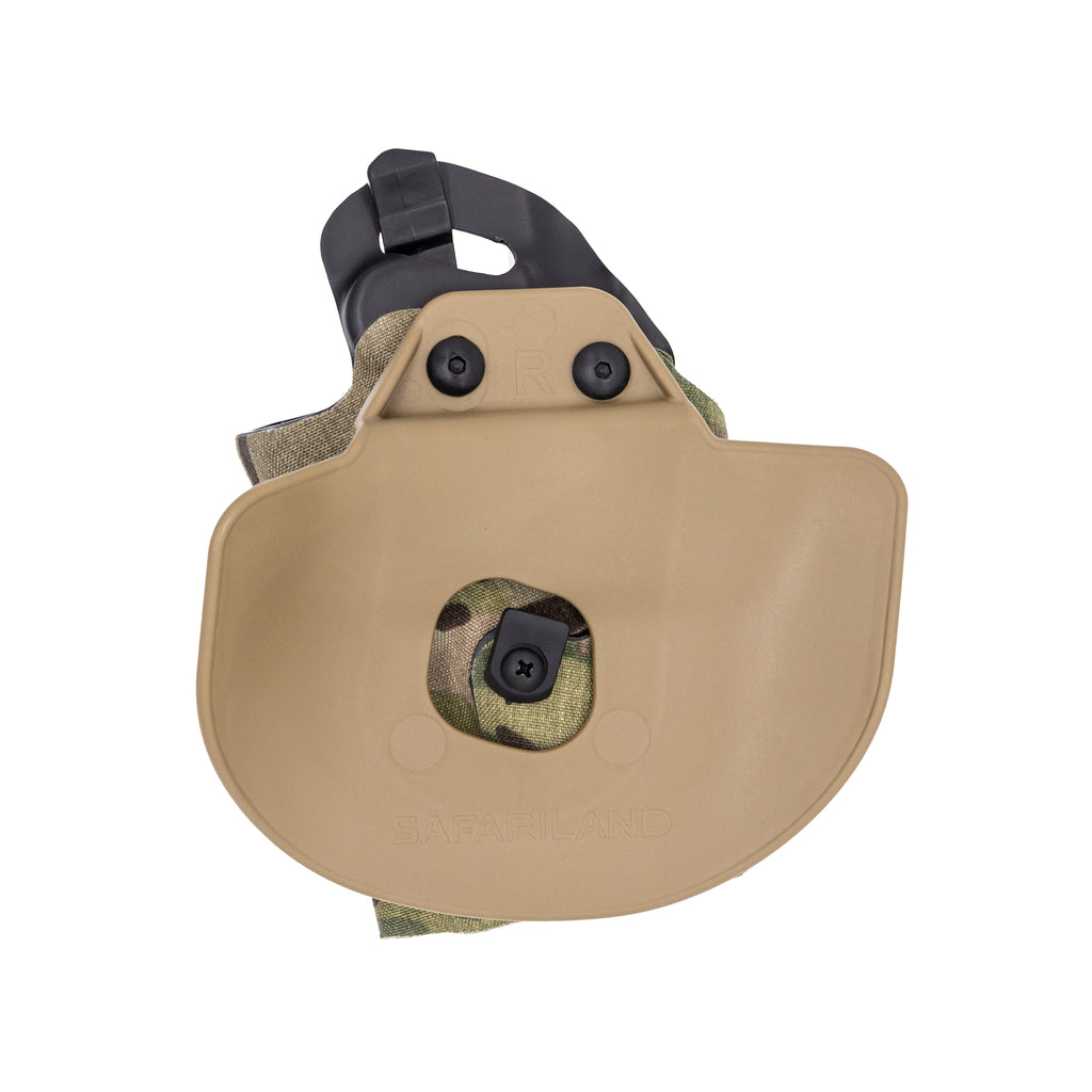Safariland 7377 7TS als Belt Slide Concealment Holster, Walther P99Q e PPQ, tinta unita, nero, destro