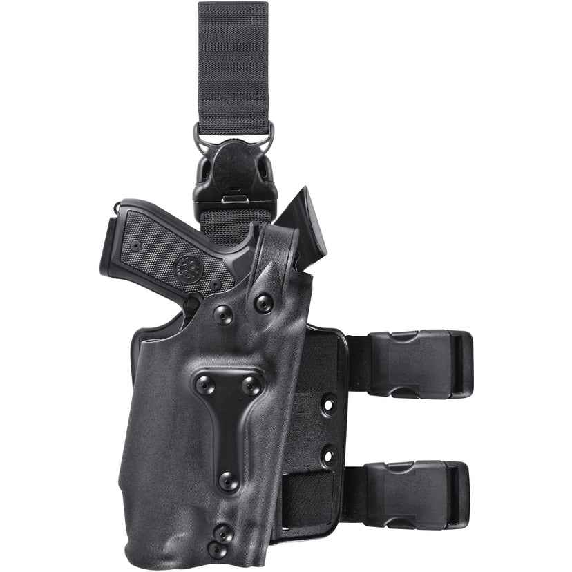 Model 6035 SLS Military Tactical holster for Gun Mounted Light w/ Quick Release Leg Strap - Safariland