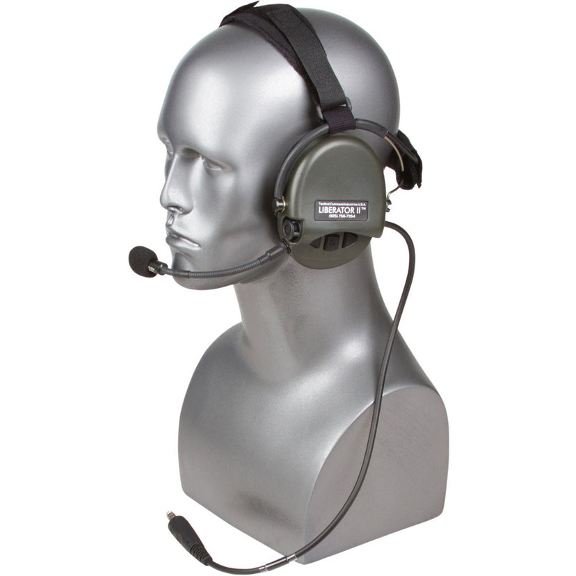 Liberator® II Tactical Headset with Integrated Digital Hearing Protection (Headset only or select with TCI Tactical PTT) - Safariland