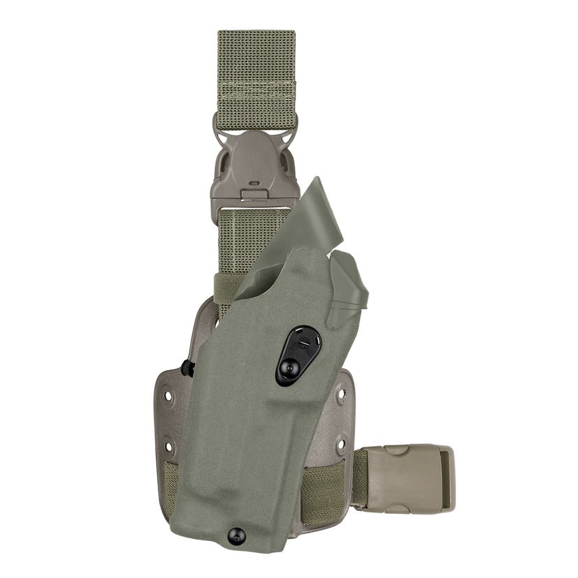 6355RDS-SP10 - ALS® Single Strap Tactical Holster w/ Quick-Release - Safariland