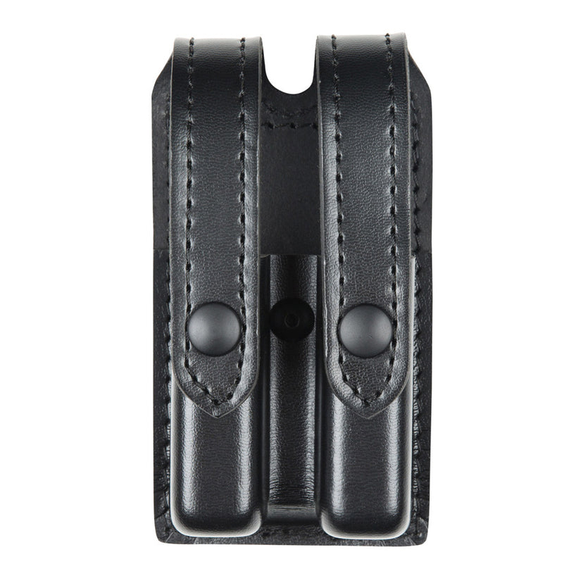 78 - Slimline Double Magazine Pouch - Leather-Look Synthetic - Safariland
