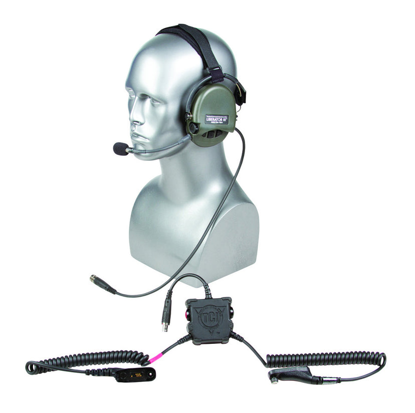 LIBERATOR® III LITE Secure Dual-Comm Tactical Headset with Integrated Digital Hearing Protection - Safariland
