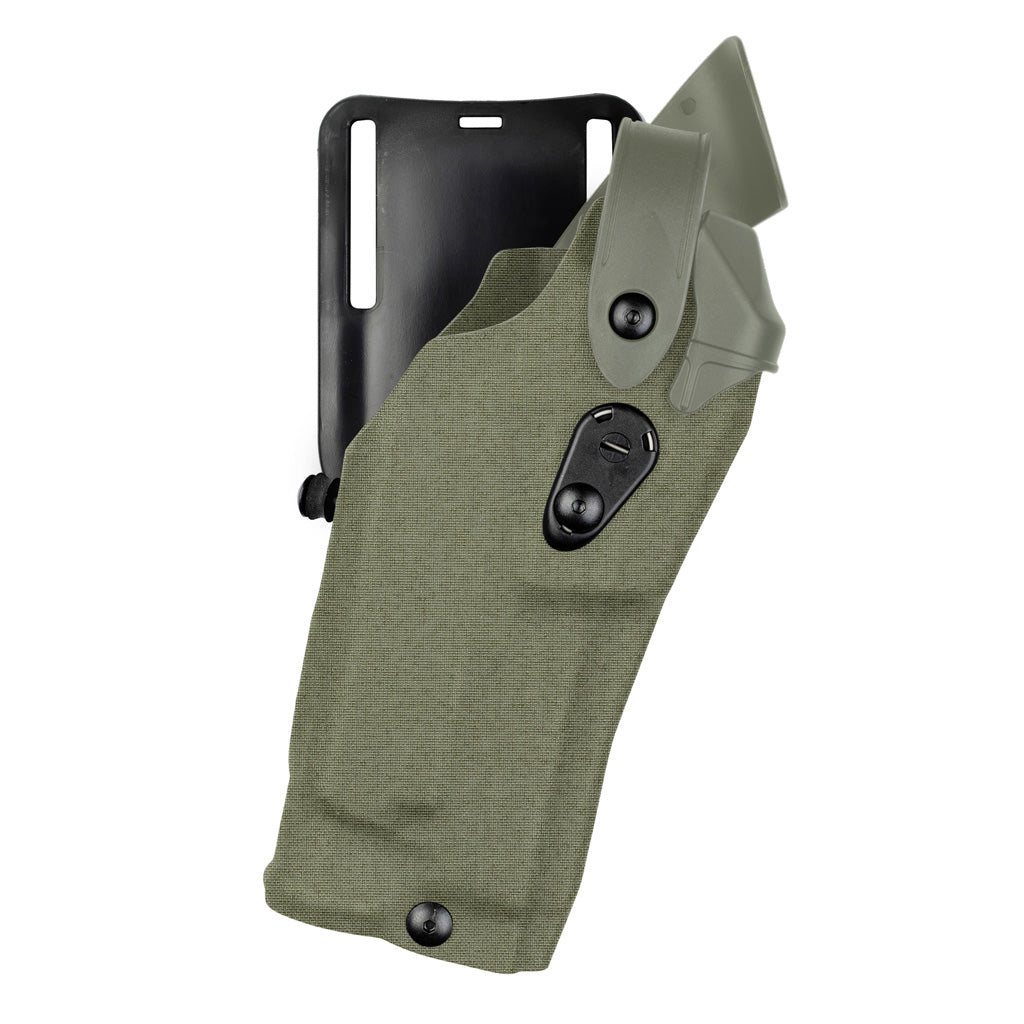 Safariland 6365 ALS Low-Ride Duty Holster - Level 3 Retention, Hi-Gloss Black, Right Hand For S&W M&P