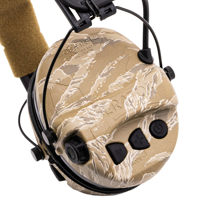 Liberator® HP 2.0 Hearing Protection - Desert Tiger Stripe - Safariland