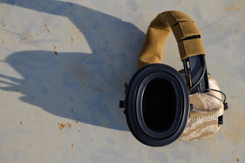 Liberator® HP 2.0 Hearing Protection - Desert Tiger Stripe - Safariland