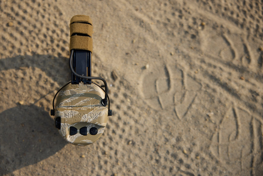 Liberator® HP 2.0 Hearing Protection - Desert Tiger Stripe - Safariland
