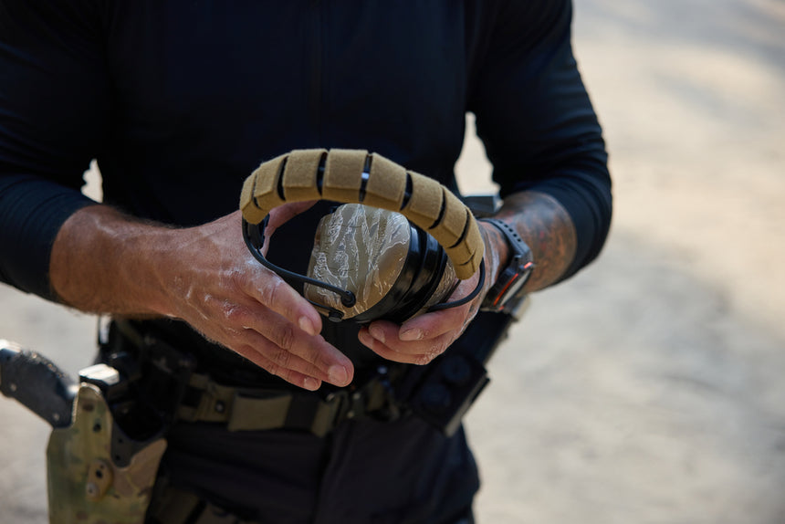 Liberator® HP 2.0 Hearing Protection - Desert Tiger Stripe - Safariland