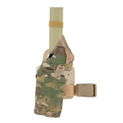 6384RDS-SP10 ALS® OMV Single Strap Tactical Holster, MultiCam - Fits Sig P320 with X300 or Similar Light Only