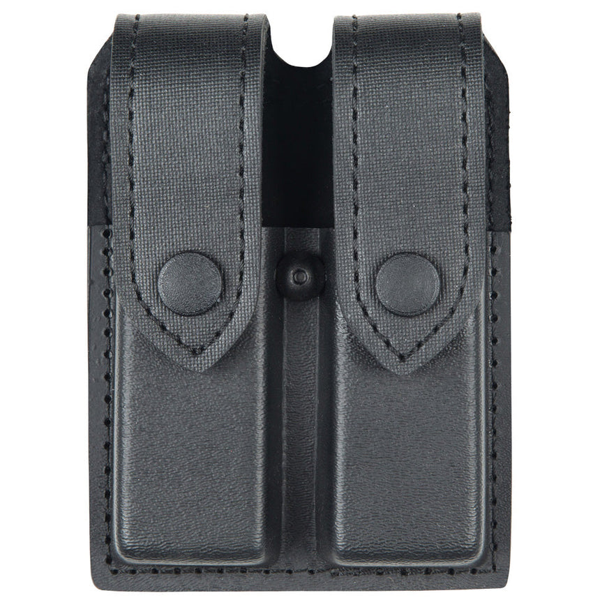 77 - Double Magazine Pouch Black Snap - Safariland