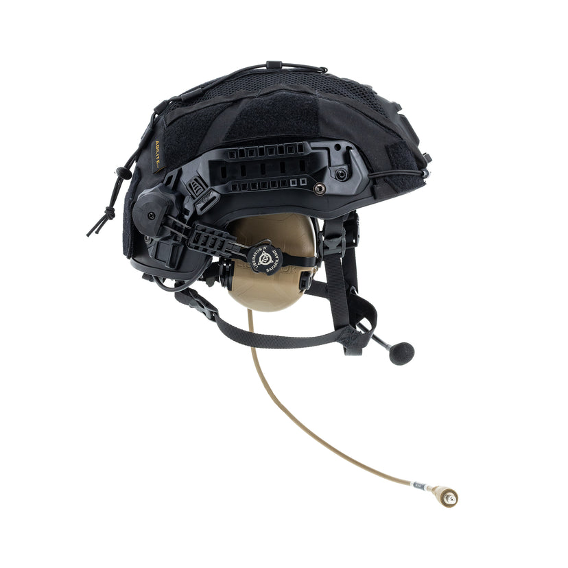 Liberator® IV Advanced Single Comm Headset with Hearing Protection - Safariland