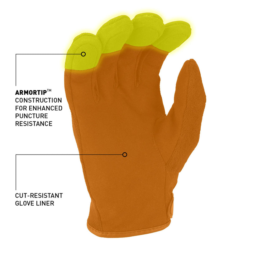 PPG2 - Cut-Resistant Tactical Police Duty Glove with ArmorTip