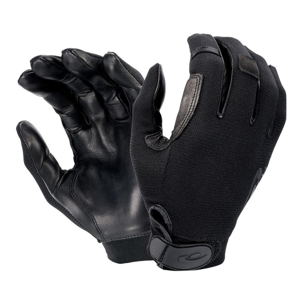 Hatch Wheelchair Gloves - black, leather palm, Mesh Back, Large For Sale