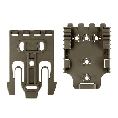 Safariland Quick Locking System Kit with QLS 19 and QLS 22L Polymer Black