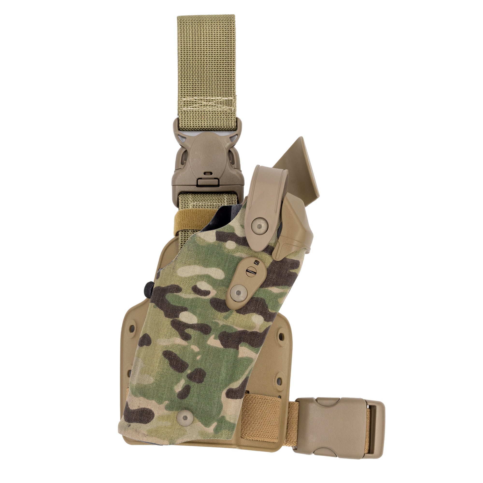 6305RDS-SP10 - ALS®/SLS Single Strap Tactical Holster w/ Quick Release