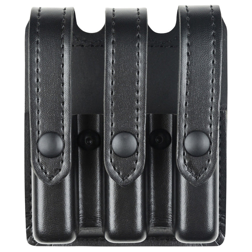 777 - Slimline Triple Magazine Pouch - Leather-Look Synthetic - Safariland