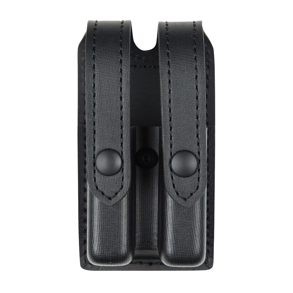 78 - Slimline Double Magazine Pouch - Leather-Look Synthetic