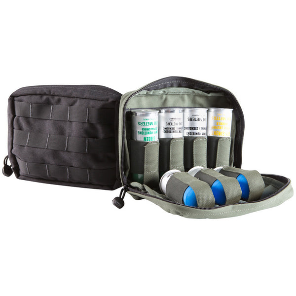 salute 40g TバックL TP12D - 37/40 MM Less Lethal Pouch, 7 Round, Flip Down | Safariland