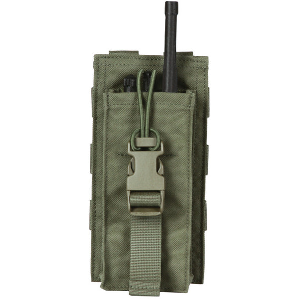 MOLLE Universal Radio Holster Pouch, Black or Coyote Brown